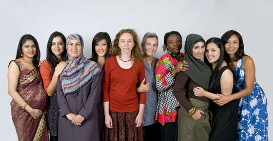 Culturally diverse women [caldwomen560wide.jpg]